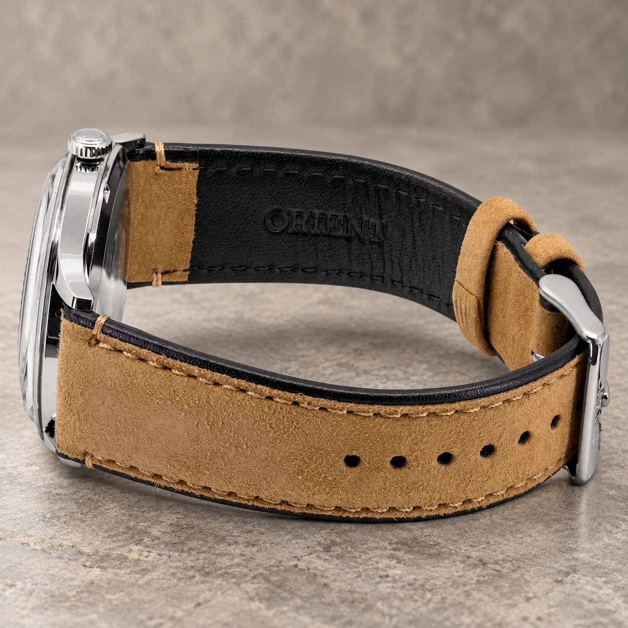 Orient FAC08003A0 case and band details
