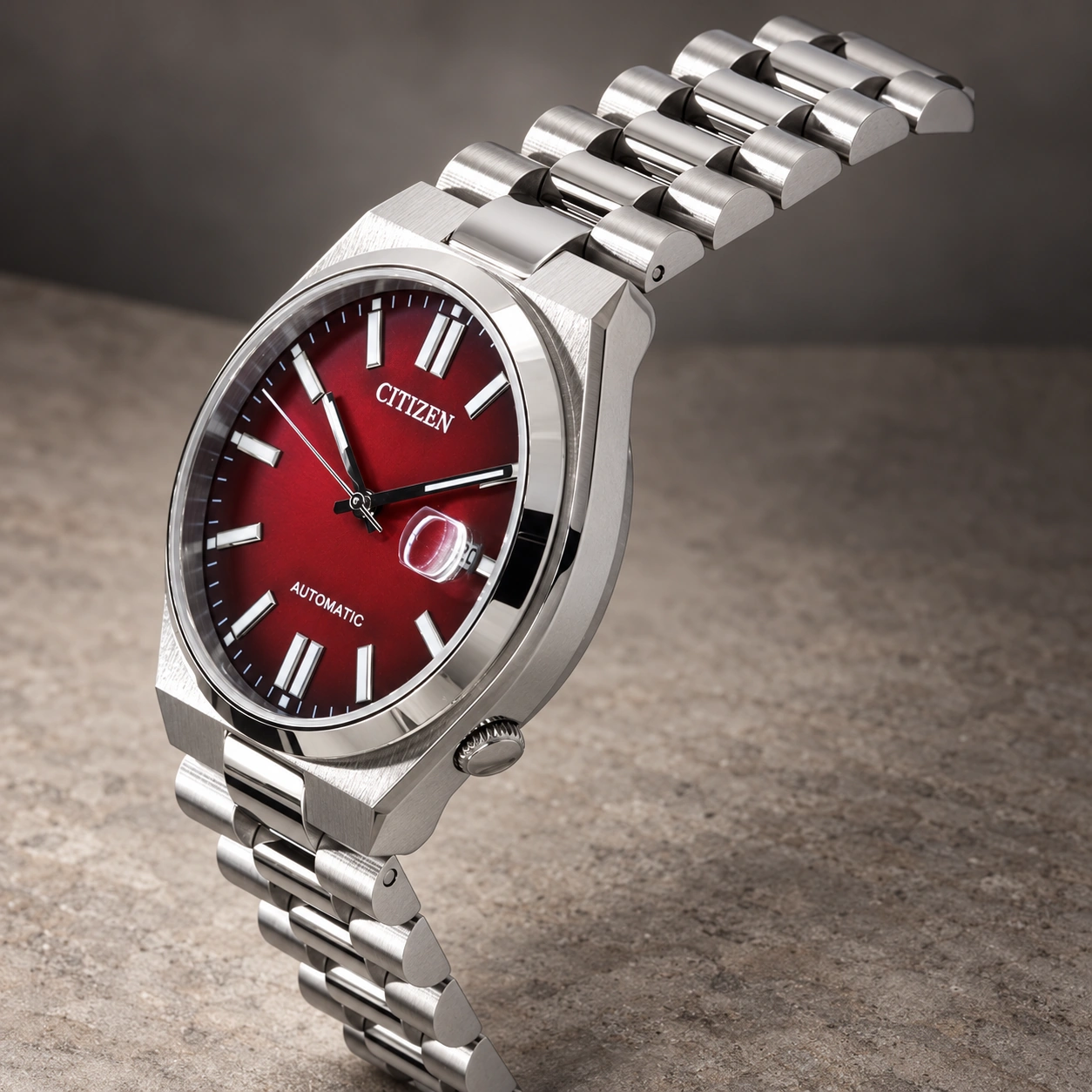 Citizen NJ0150-56W dial and case detail