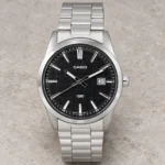 Casio Analog Stainless Steel Black Dial Quartz MTP-VD03D-1A MTPVD03D-1 Men's Watch product view