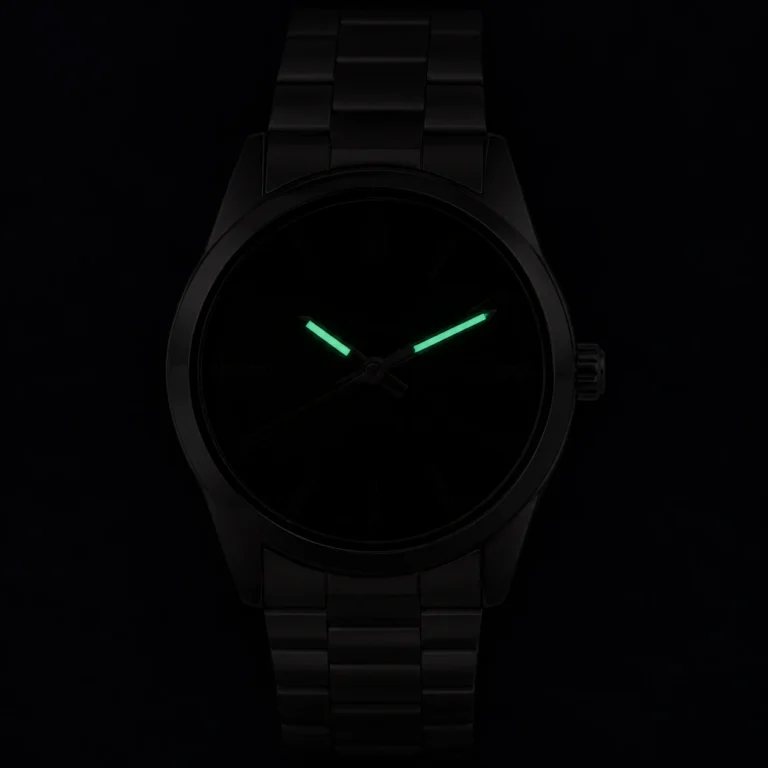 Casio Analog Stainless Steel Black Dial Quartz MTP-VD03D-1A MTPVD03D-1 Men's Watch luminous hands in low light