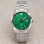 Casio Standard Analog Stainless Steel Green Dial Quartz MTP-VD03D-3A1 Men's Watch product view
