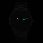 Casio Analog Stainless Steel Silver Dial Quartz MTP-VD03D-7A MTPVD03D-7 Men's Watch luminous hands in low light