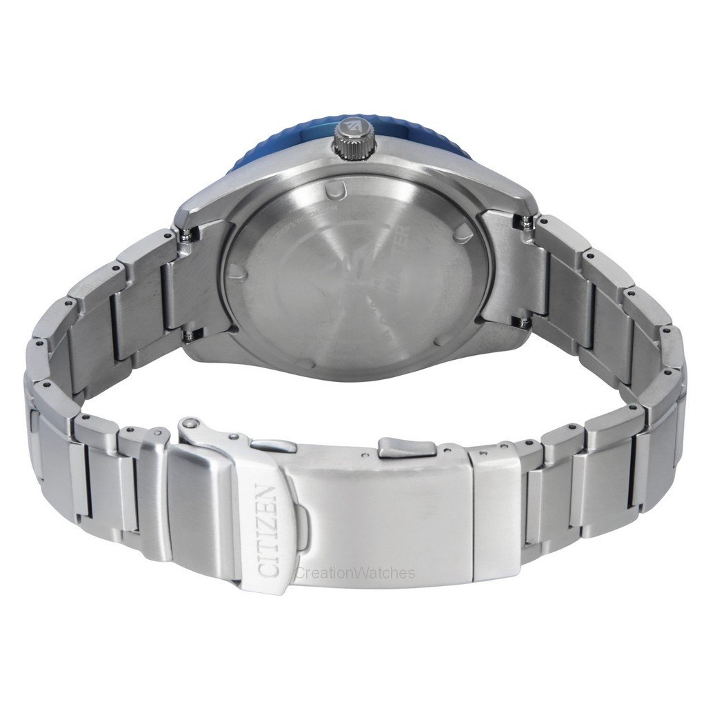 Citizen NB6026-56L caseback and bracelet clasp